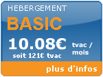 h&eacute;bergement basic