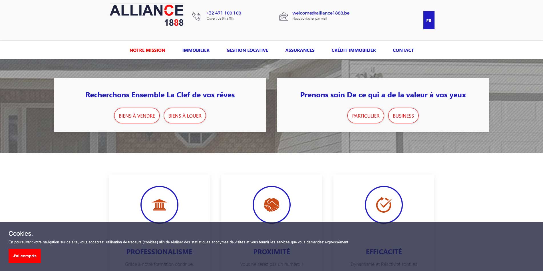 Image du site Alliance 1888