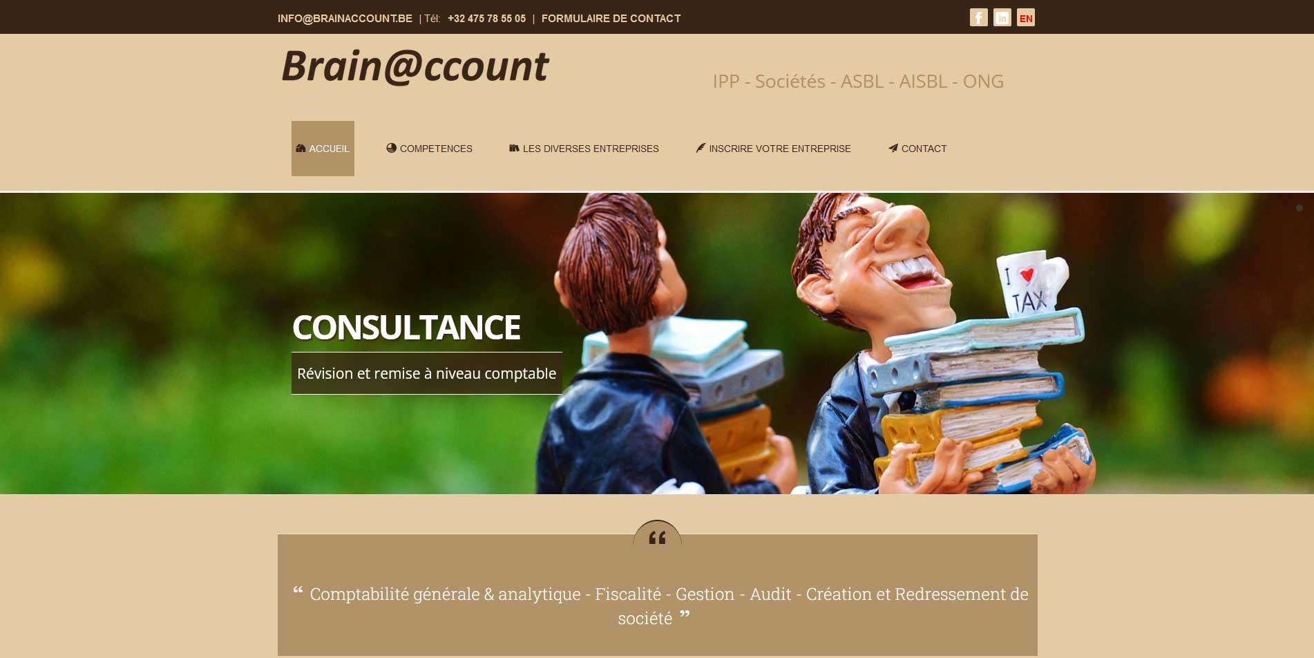 Image du site Brainaccount