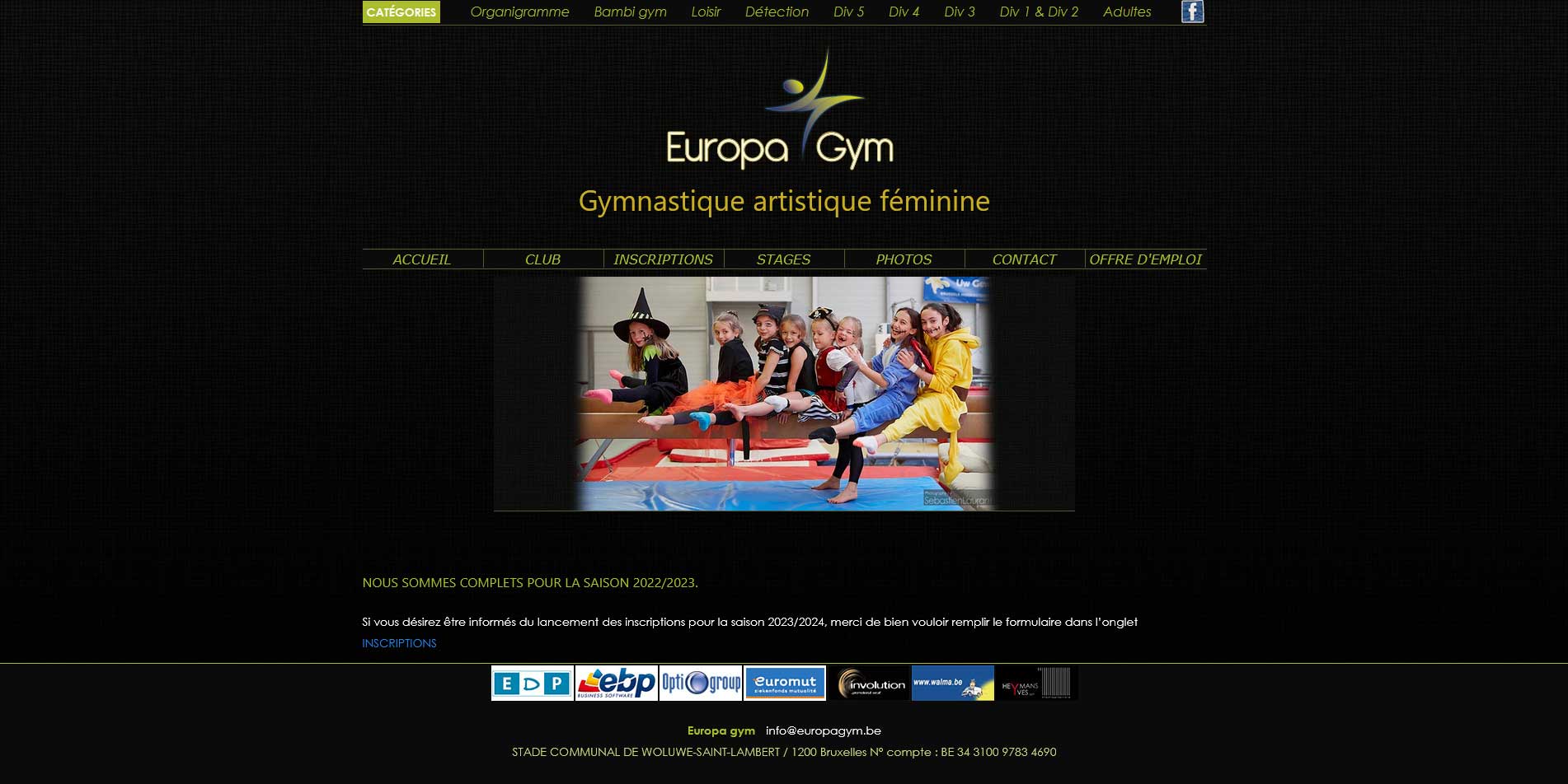 Image du site Europa Gym