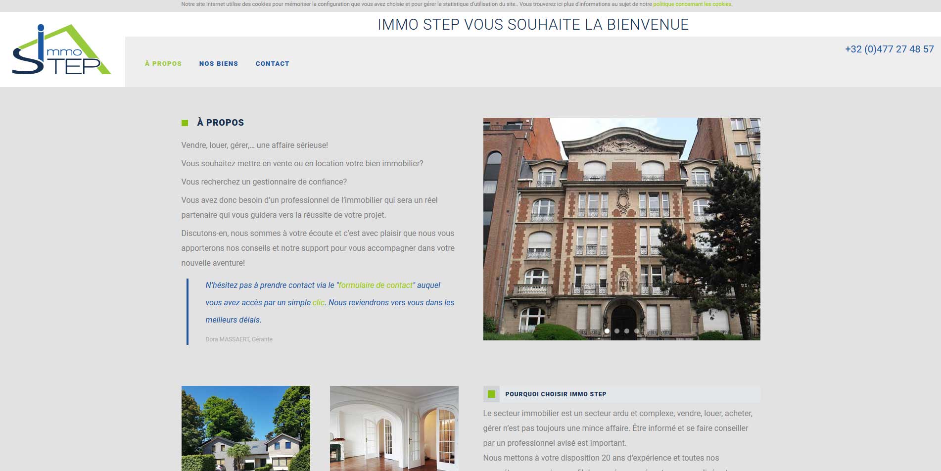 Image du site Immo Step