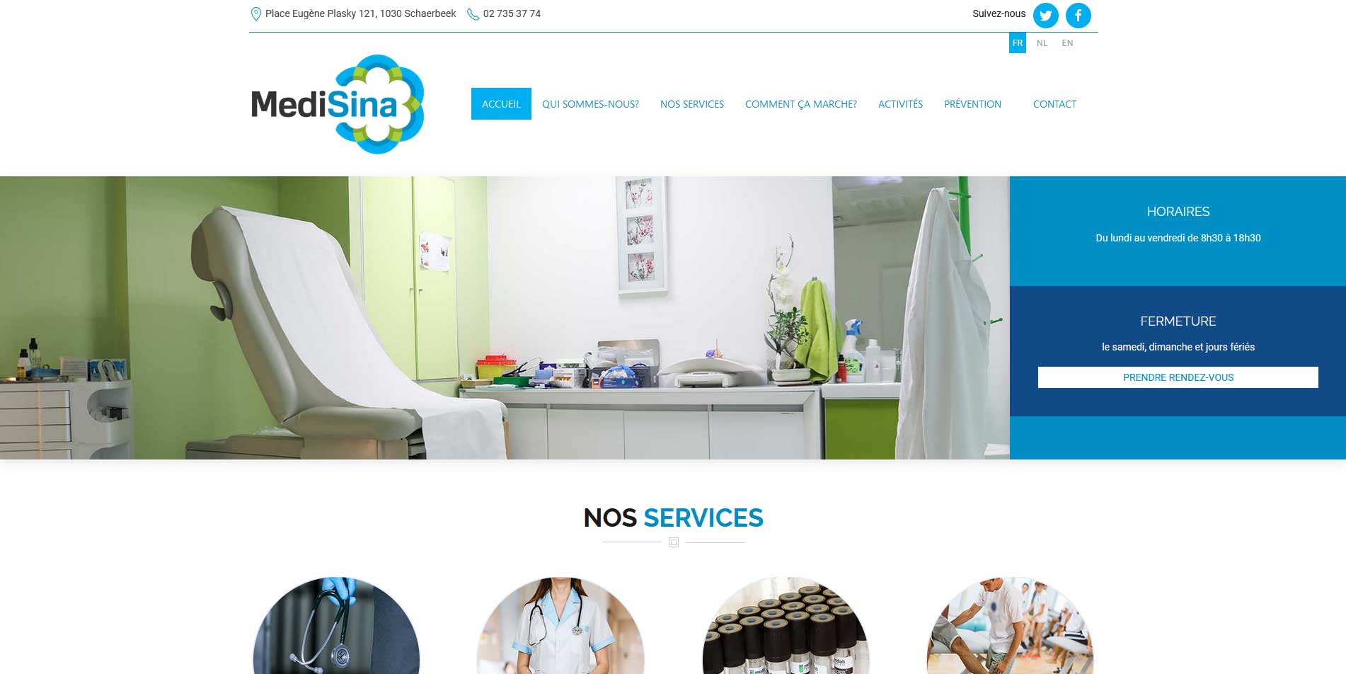 Image du site MediSina Centre médicale