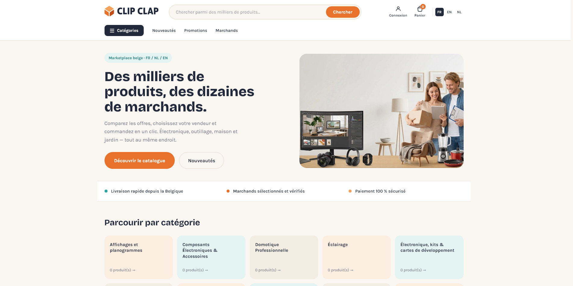Clip Clap - Marketplace
