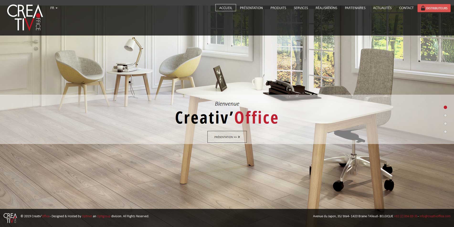 Fournitures de bureau créatives